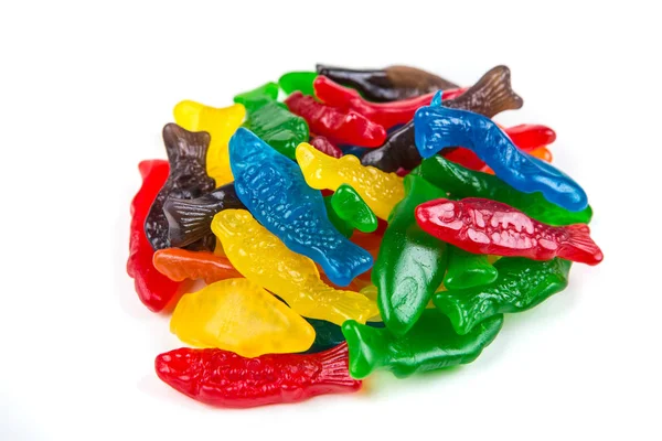 Gummibärchen in verschiedenen Farben — Stockfoto