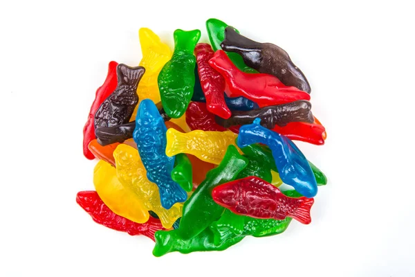 Gummibärchen in verschiedenen Farben — Stockfoto