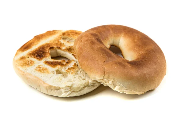 Roti panggang putih polos — Stok Foto