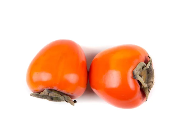2 つの全体の柿 — ストック写真