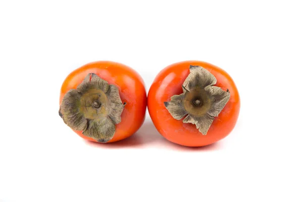 Два цілому persimmons — стокове фото