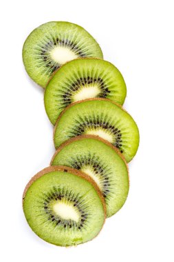 Olgun kivi dilimleri 