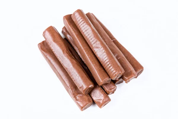 Žvýkací čokoládové protokolech — Stock fotografie