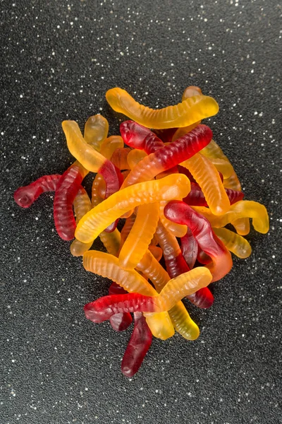 Haufen organischer Gelee-Würmer — Stockfoto