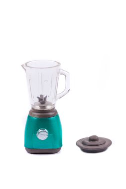 Childs oyuncak plastik gıda 1 / 6 ölçekli kapağı kapalı blender