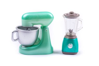 Childs oyuncak plastik gıda kalıbı 1 / 6 ölçekli karıştırıcı