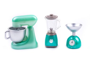 Childs oyuncak plastik gıda kalıbı 1 / 6 ölçekli karıştırıcı