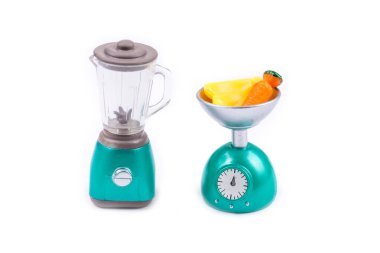 Childs oyuncak plastik gıda 1 / 6. ölçek blender muz havuç ile biçimlendirildi