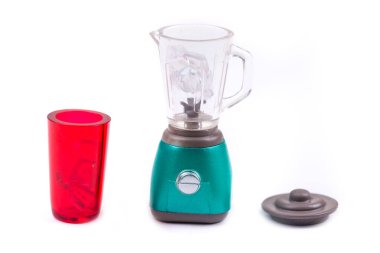 Childs oyuncak plastik gıda 1 / 6 ölçekli bardaksız mikser.