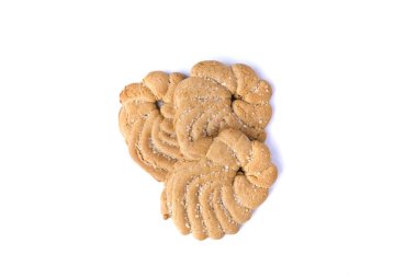 Birkaç lezzetli İspanyol çerezi bir araya toplanmış.