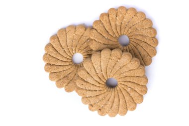 Birkaç lezzetli İspanyol çerezi bir araya toplanmış.