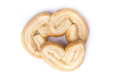 Birkaç lezzetli İspanyol çerezi bir araya toplanmış.