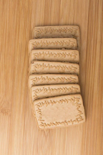 Flera Välsmakande Latinamerikanska Mellanmål Cookies Staplade Tillsammans — Stockfoto