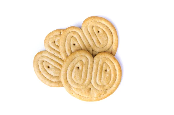 Flera Välsmakande Latinamerikanska Mellanmål Cookies Staplade Tillsammans — Stockfoto