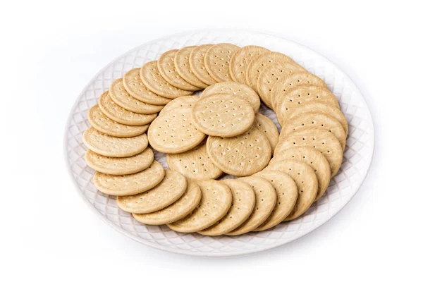 Empilement Complet Biscuits Galleta Mexicaine Motifs — Photo