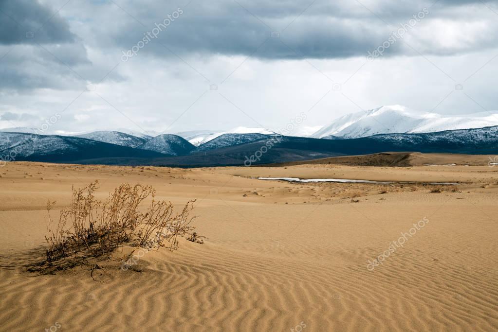 Chara Sands - a desert in the heart of Siberia
