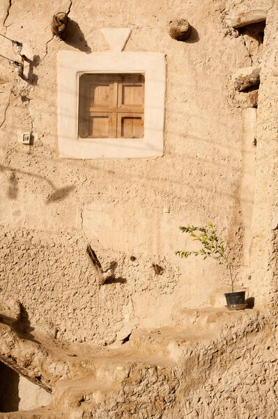 Пустынная крепость Шали в оазисе Сива в Египте
