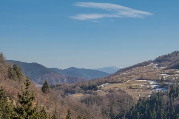 Scenic Mountain Balkán Srbska krajina — Stock fotografie