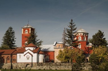 Sırp Ortodoks Manastırı Zica 13. yüzyılda, Central Serbia, Kralevo inşa edilmiş. Sırp krallarının coronational kilise. Olağanüstü önemli kültürel anıt. 