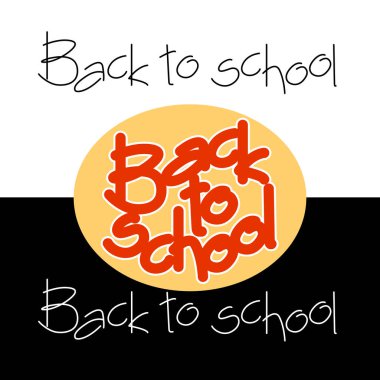 okul metne geri ifade vektör yazı