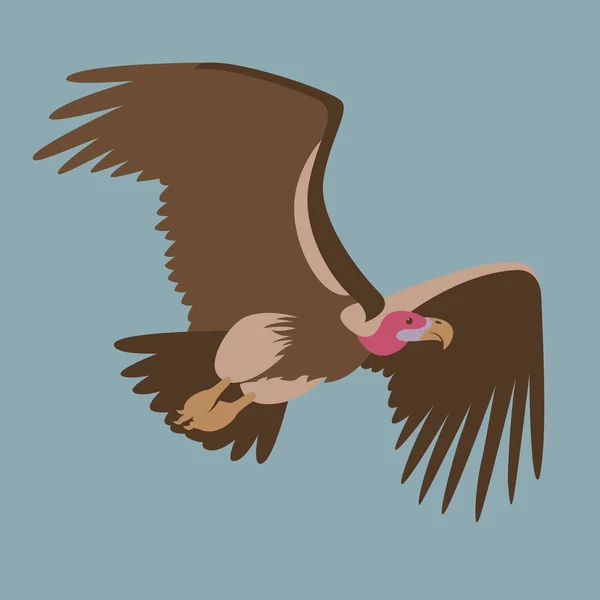 Eagle vector illustratie stijl Flat — Stockvector