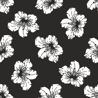 Kusursuz vektör çiçek deseni