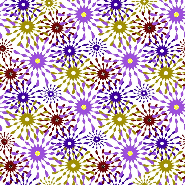 Fondo floral decorativo — Archivo Imágenes Vectoriales