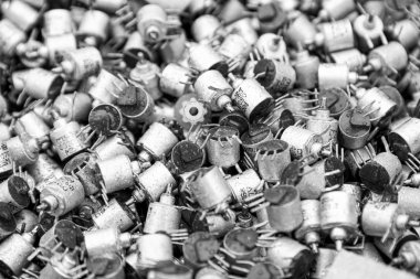 Elektronik bileşenler arka planı