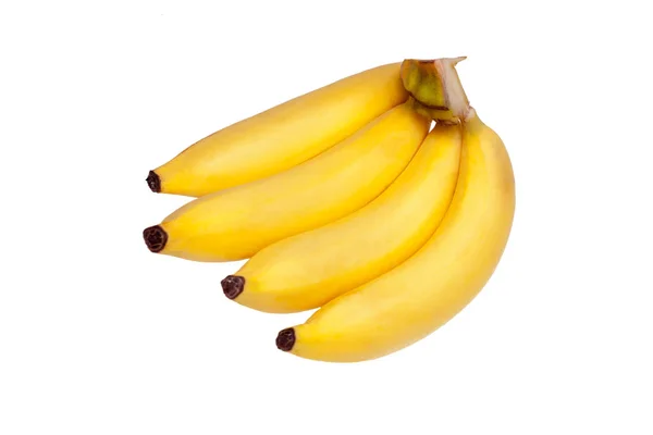 Bando de bananas isoladas — Fotografia de Stock