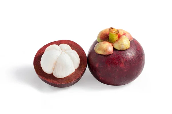 Tropisk frukt, Mangostan — Stockfoto