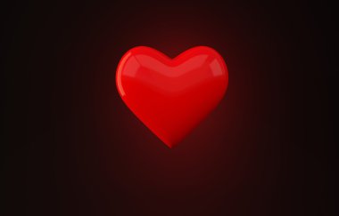 kalp 3 boyutlu fotoğraf