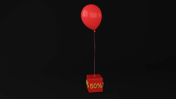 Ballon z zainteresowaniem modułu — Zdjęcie stockowe