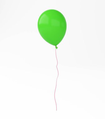 green ballon 3d
