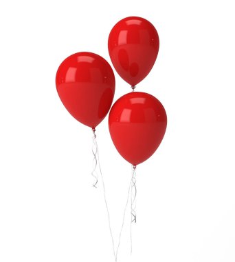 üç balon 3d oluşturma
