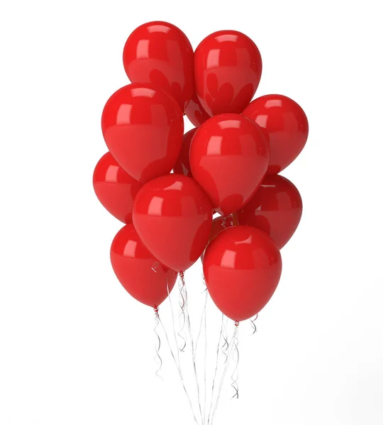 Three Balloon Rendering — Stock Photo, Image