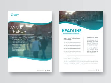 Yıllık rapor tasarımı kapak