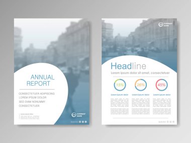 Yıllık rapor tasarımı kapak