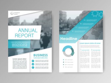 Yıllık rapor tasarımı kapak