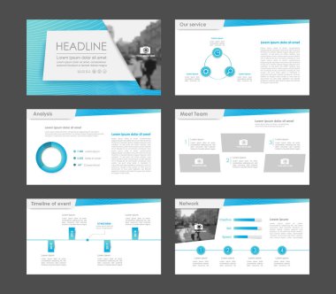 Infographic öğeleri için sunu şablonları.