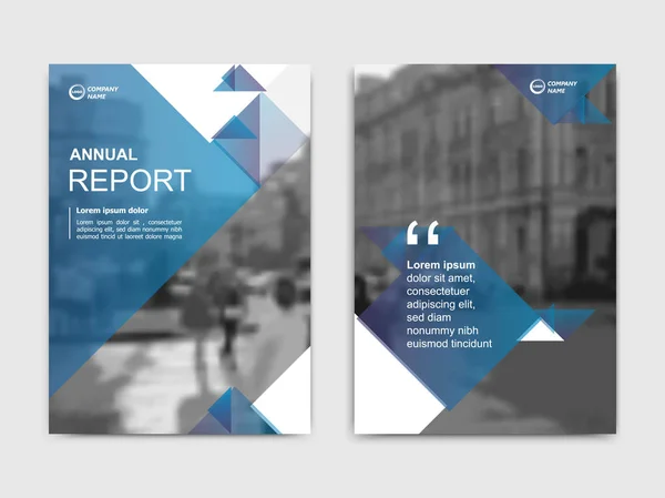 Cover design annnual report, flyer, presentation, brochure. — Stock Vector
