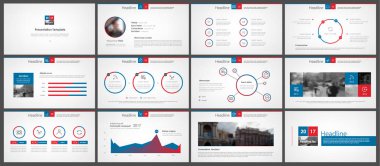 Minimalist tasarım için Infographics unsurları