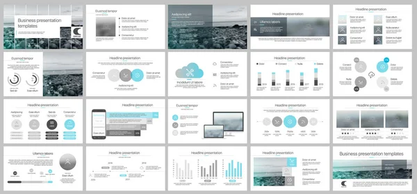 Elements for presentation templates. — Stock Vector