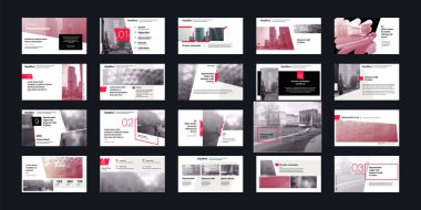 Geometrik Turuncu Sunum Elemanı Şablonları. Vektör bilgi grafikleri. Sunum, Flyer ve Broşür, SEO, Pazarlama, Webinar İniş Sayfa Şablonu, Web Sitesi Tasarımı, Banner.