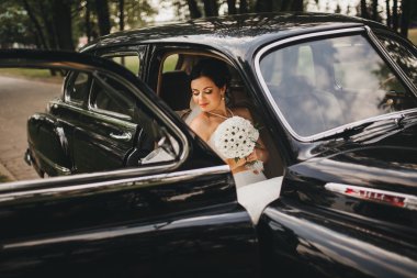 Arabada güzel gelin