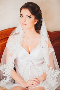 mutlu gelin sabah. Gelin hazırlanıyor.