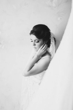 mutlu gelin sabah. Gelin hazırlanıyor.