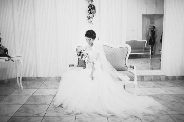 güzel gelin portresi