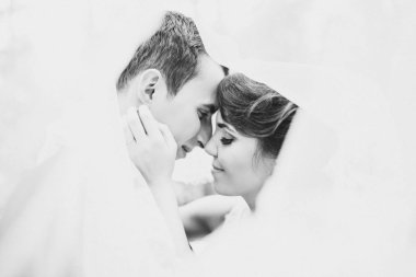 Gelin ve Damat Düğün içinde çift