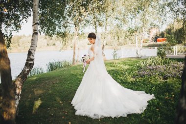 güzel gelin portresi