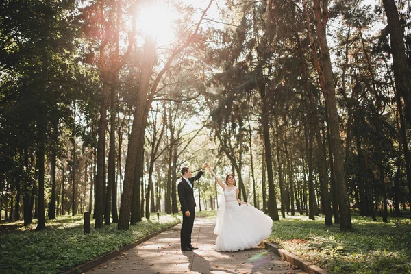 Coppia in matrimonio gli sposi — Foto Stock